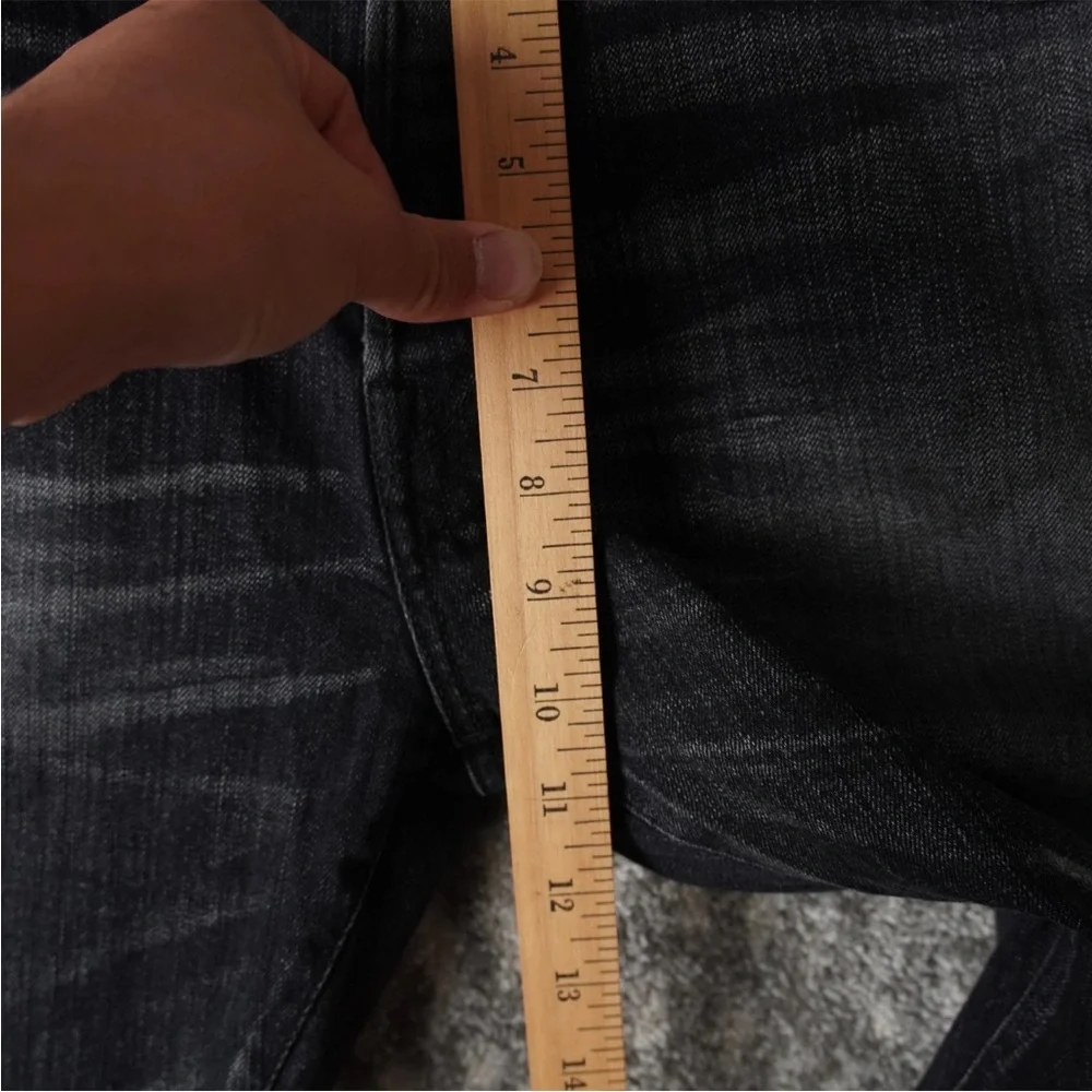 John Elliott Mens Size 31 The Cast 2 Carbon Black Slim Tapered Jeans Japan Made